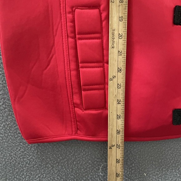 First Down Red Sleeveless Vest 100% Polyester - Picture 7 of 9